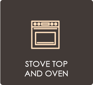 Stove Top and Oven